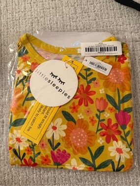 Little Sleepies sunny garden short sleeve Pajama Set
